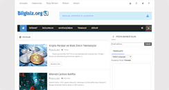 Desktop Screenshot of bilgisiz.org