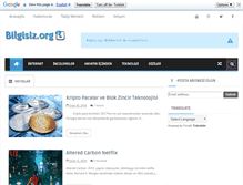 Tablet Screenshot of bilgisiz.org